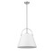 Z-Lite Z-Studio 1 Light Pendant, Matte White 726P18-MW+BN - alternate 4